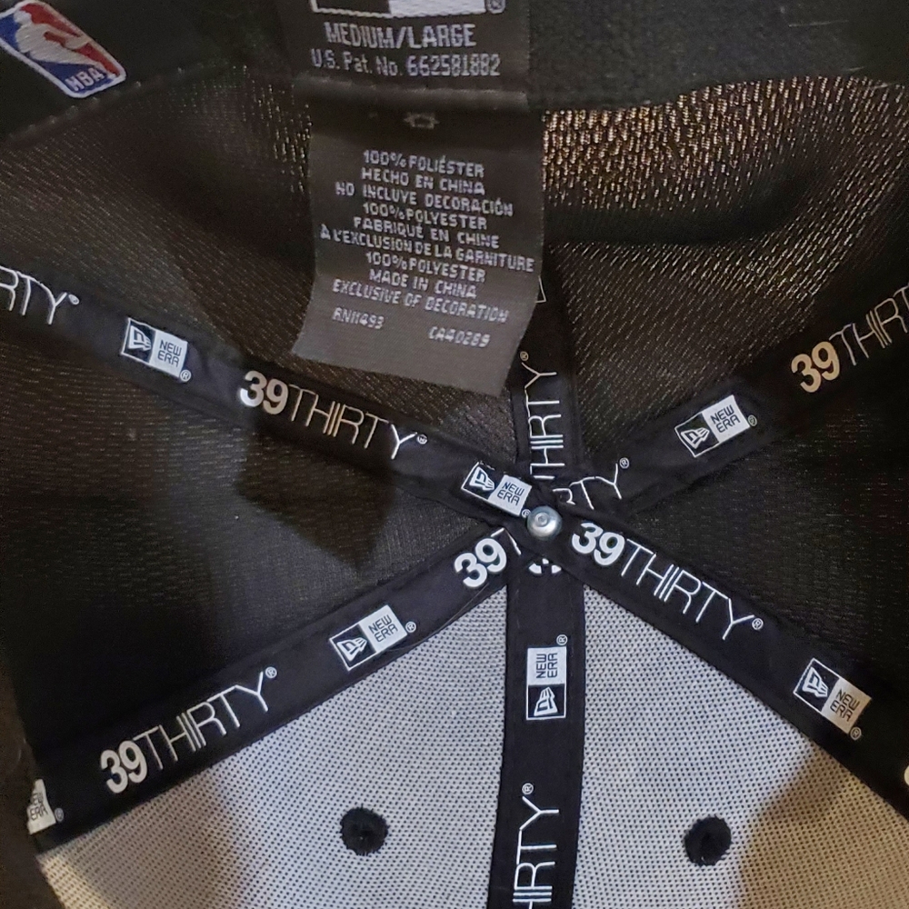 SAN ANTONIO SPURS CAMO HAT SIZE MED LARGE FLEXA FIT NBA FITTED HAT - Picture 4 of 5